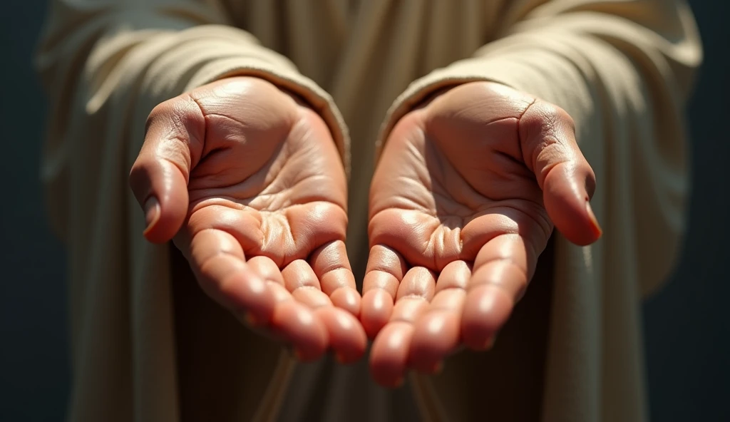 Hands of Jesus Christ