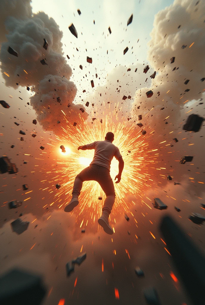 Projectile impact example
