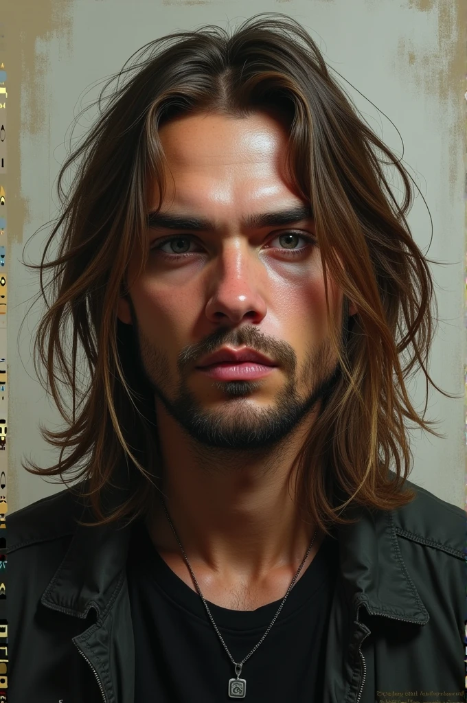 Peruvian Kurt Cobain with a giant forehead
