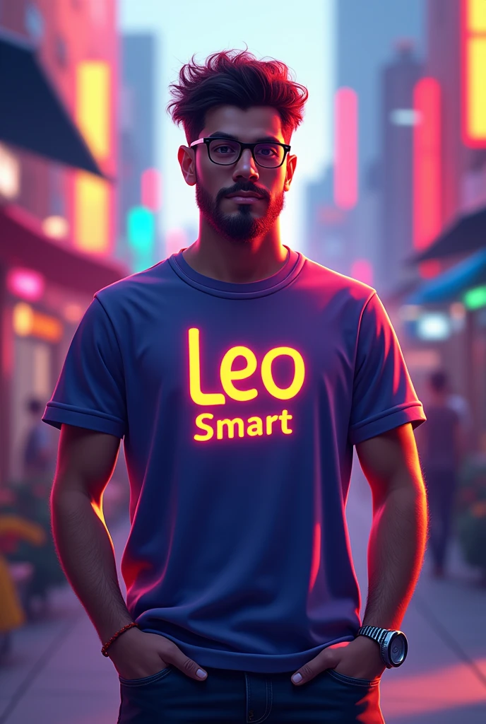 Logo on Stevie Jovis' shirt written Leo Smart
Feedback