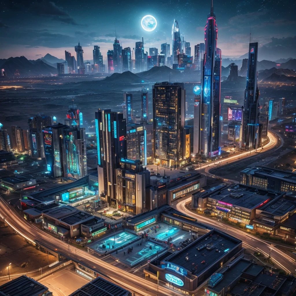Sci Fi City, Elve City, Donghua city Theme