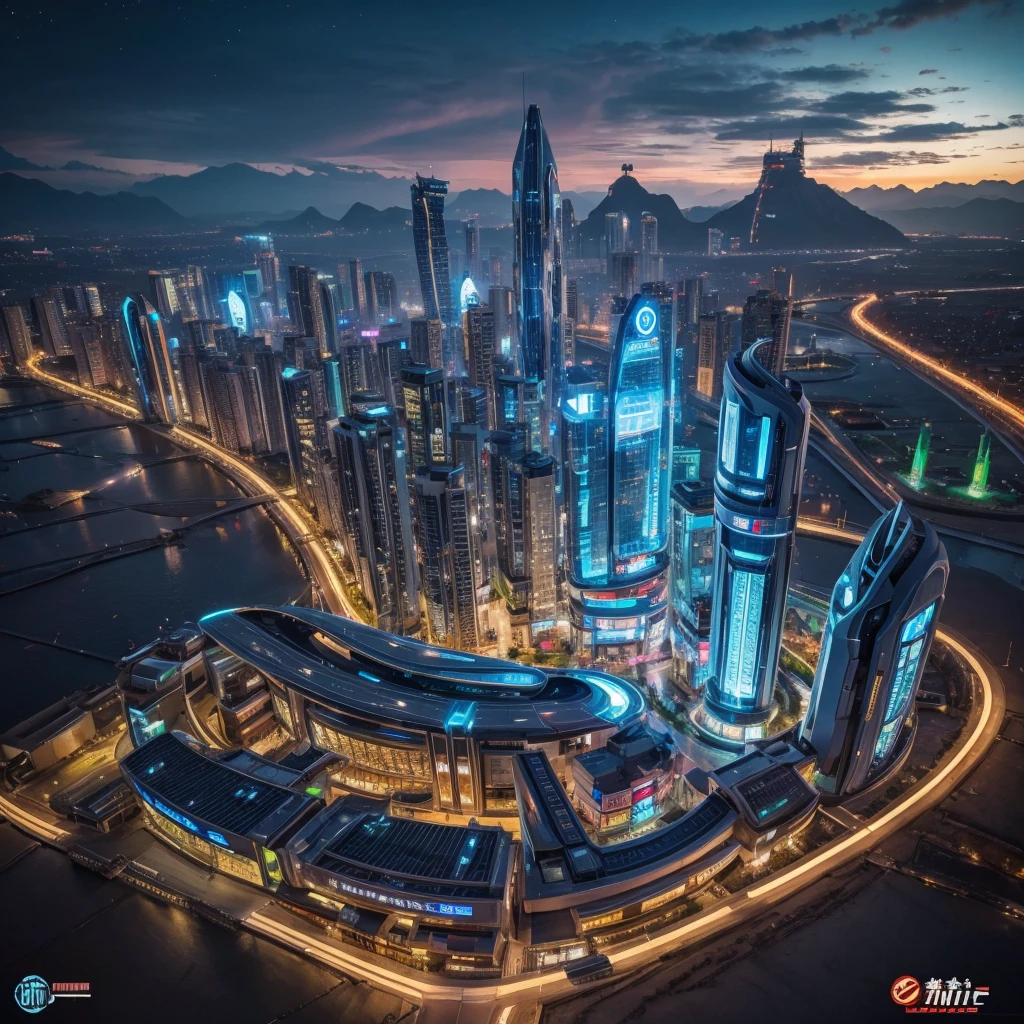 Sci Fi City, Elve City, Donghua city Theme