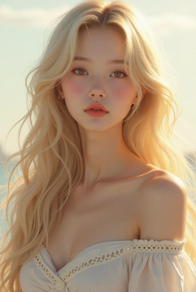 Blonde Japanese Long Hair