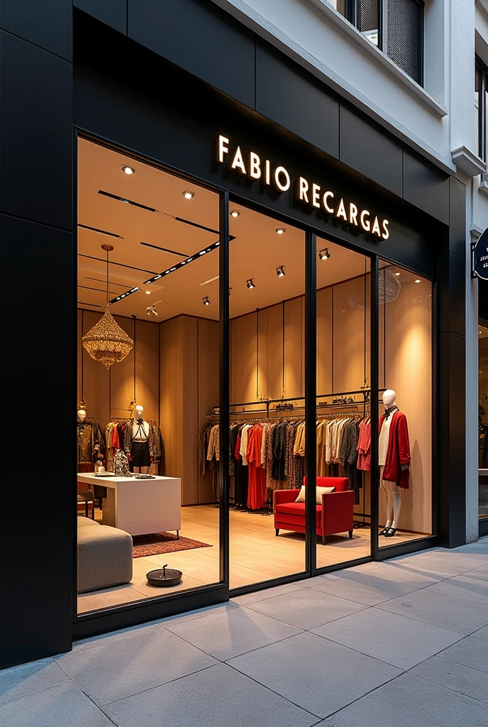 A store named after Fabio Recargas