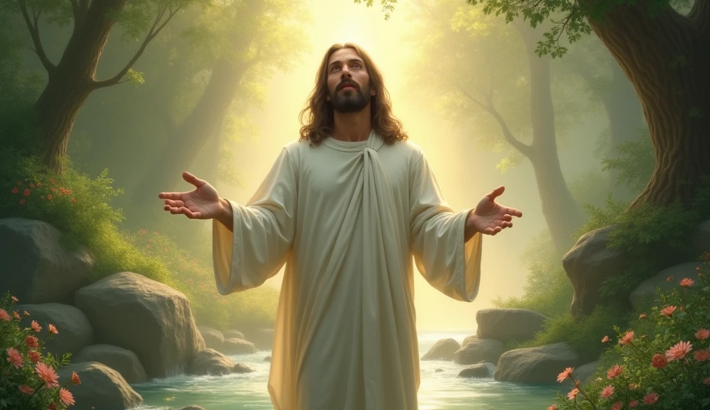Love of Jesus Christ in a place full of peace
