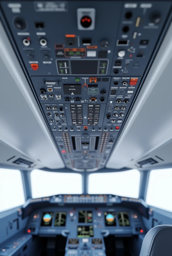 Create an a320 overhead panel and remove all the switches. Only labels will remain