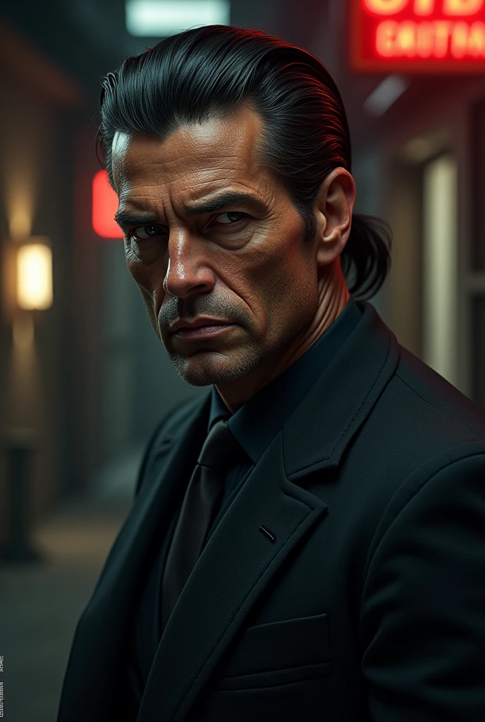Slick back clasic hombre