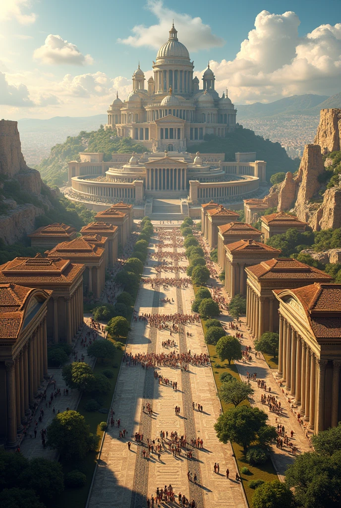 A paradise Capital of an Ancient roman empire