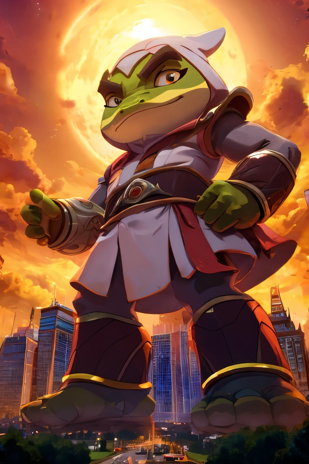 bullfrog, macro