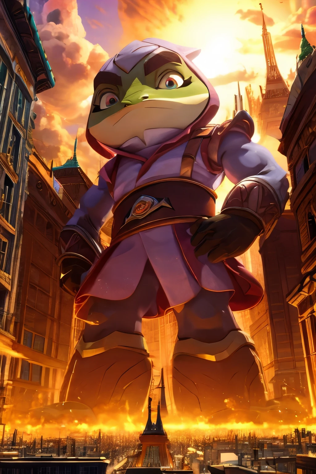 bullfrog, macro