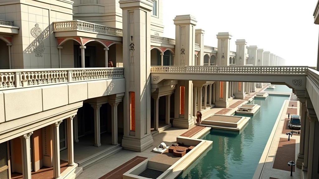 Concept Architectural Design,Ancient charm,Retro Future,