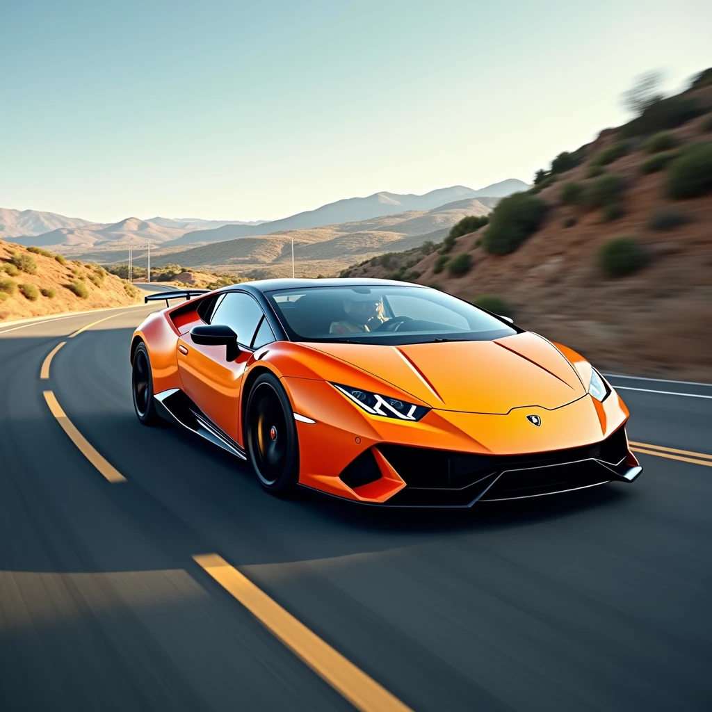 I'm driving a Lamborghini,Driving a Lamborghini,Refreshing feeling,Sprint,