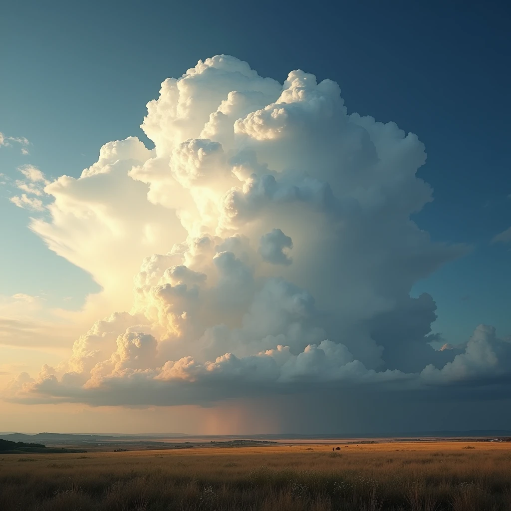 background。cumulonimbus。Summer sky。