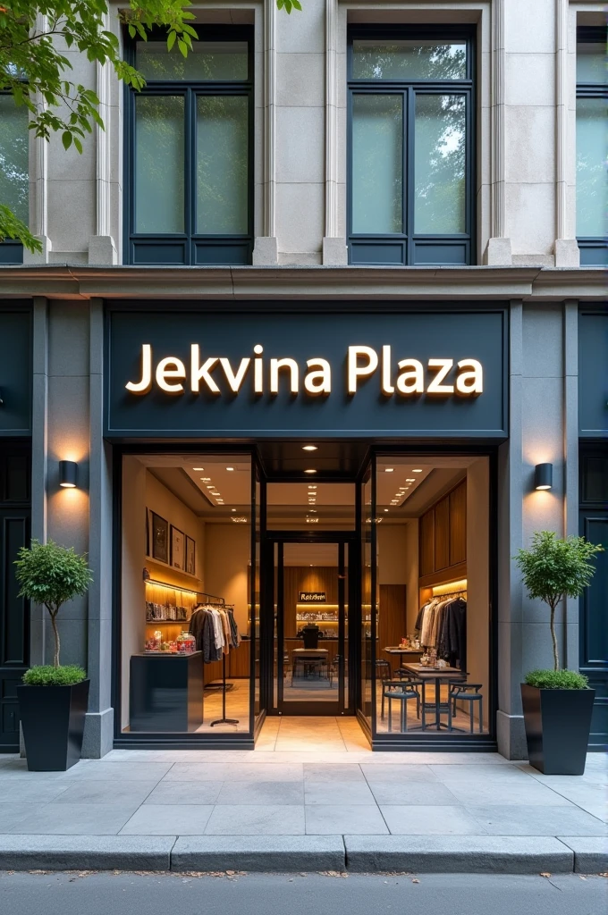 A rectangular photo of eCommerce Store Named jekvina plaza 