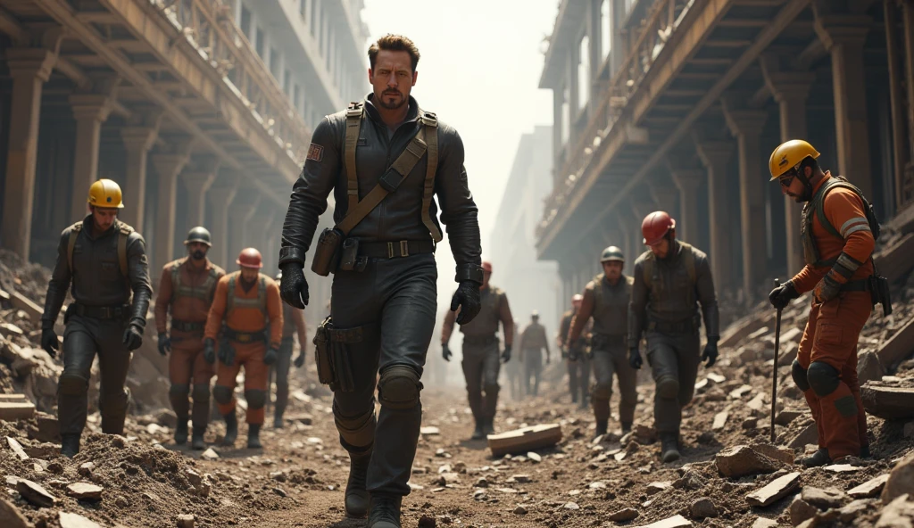 Scene 29: Rebuilding
Tony Stark works with his team to repair the damage done. He’s more determined than ever to protect the world.