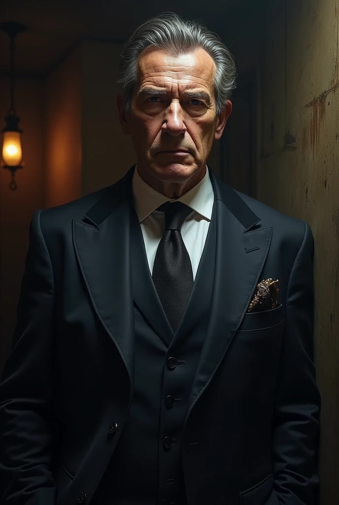 Mafia man on book cover