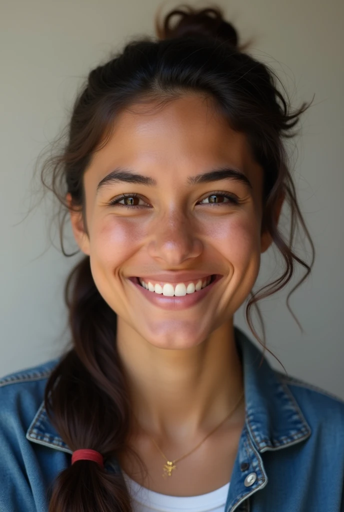 Generates a realistic photo of an average young Venezuelan