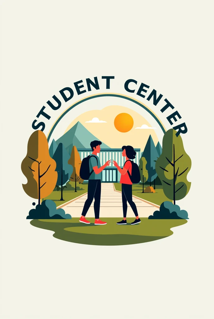 name and logo for a student center