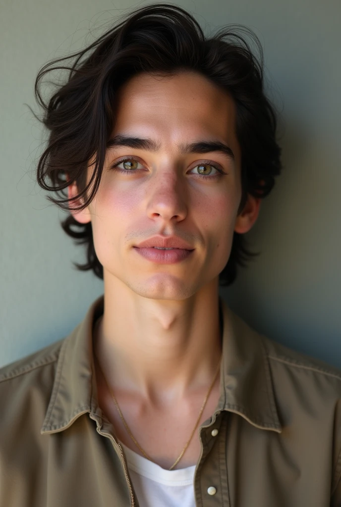 Generates a realistic photo of an average young French person 