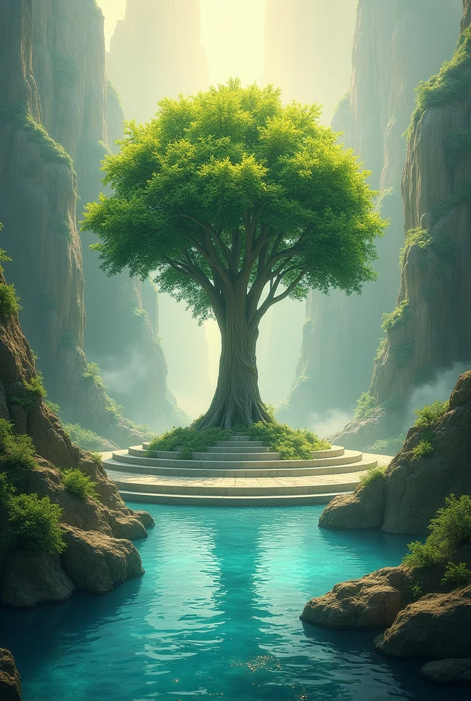 Apocalipse 22:1-3
[1] Then, showed me the river of the water of life, bright as crystal, that comes out of the throne of God and of the Lamb. [2] In the middle of your square, from one side of the river to the other, Is the tree of life, that produces twelve fruits, Bearing its fruit from month to month, And the leaves of the tree are for the healing of the people.