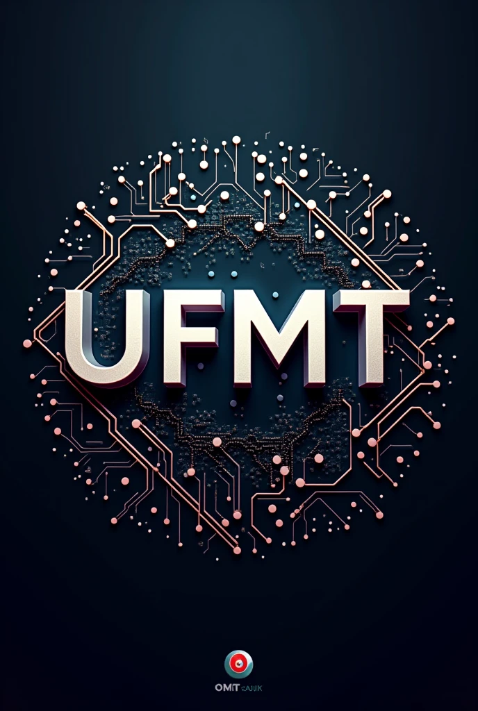ufmt logo with electronic circuits