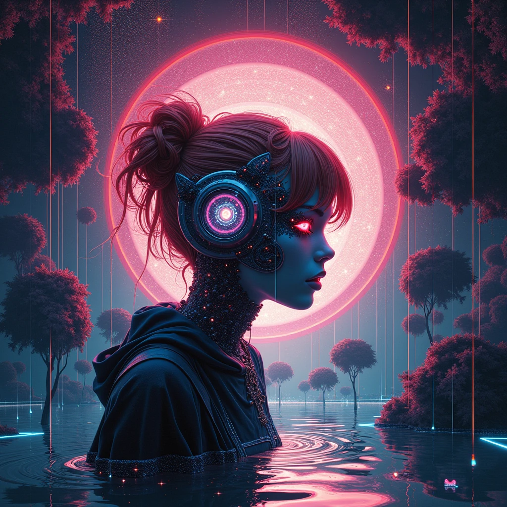 colors , surreal electronic music and innovations , capa para album musical , instrumental eleteonico , type beats , artistic excellence , surpriendame ia