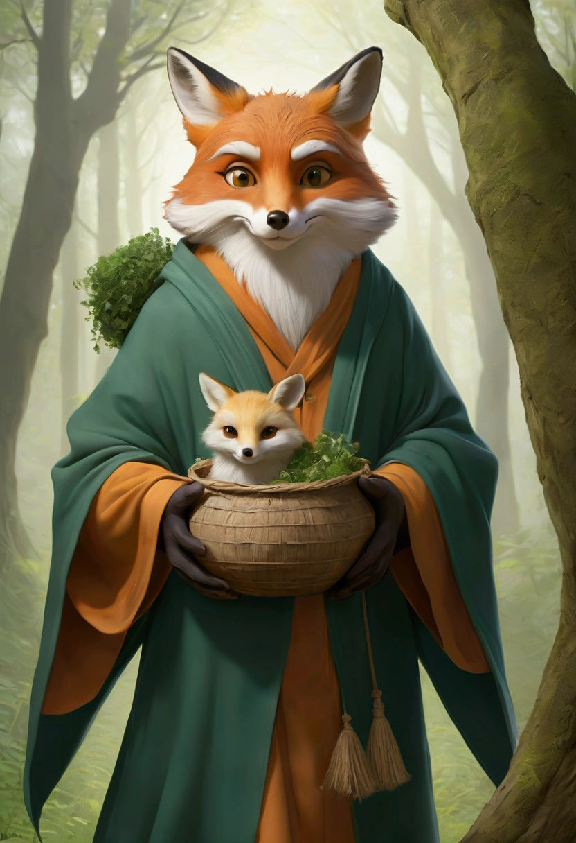 **The Fox and the Forest Guru**
in the enchanted forest, a fox named Cunning, wanting to live without working, pretended to be a guru capable of solving all animal problems. She spread that, in exchange for small contributions, would offer miracle cures and solutions.
o coelho, seeking healing for your family, handed over carrots hoping for a magic potion, that was never done. The owl, in financial difficulties, handed over mice in exchange for a secret of wealth, that never arrived.
logo, The animals realized that nothing changed and that Ascuta was just hoarding the gifts. Revolted, they got together, unmasked the scam and drove the fox out of the forest.
**Moral of the story:** Don't trust in miraculous promises; Muitas vezes, are scammers' tricks.