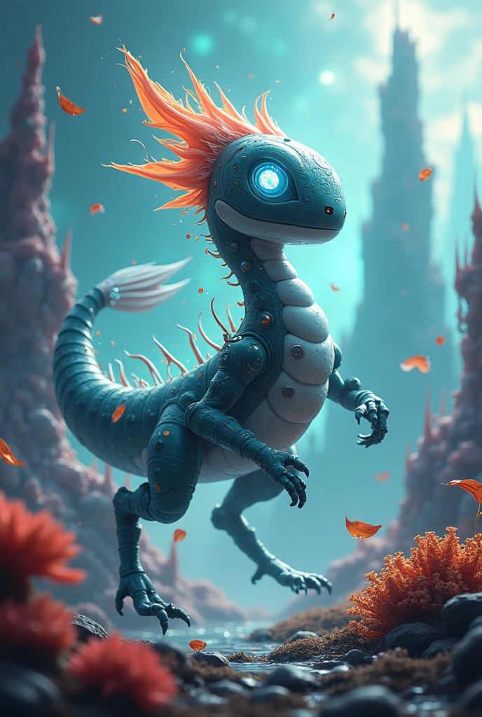 Animal-shaped Pokemon from an oxygen-carbon ecosystem