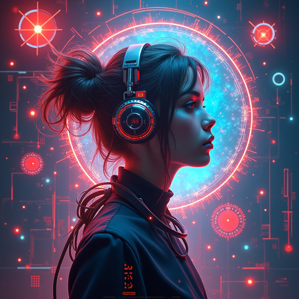 colors , surreal electronic music and innovations , capa para album musical , instrumental eleteonico , type beats , artistic excellence , surpriendame ia