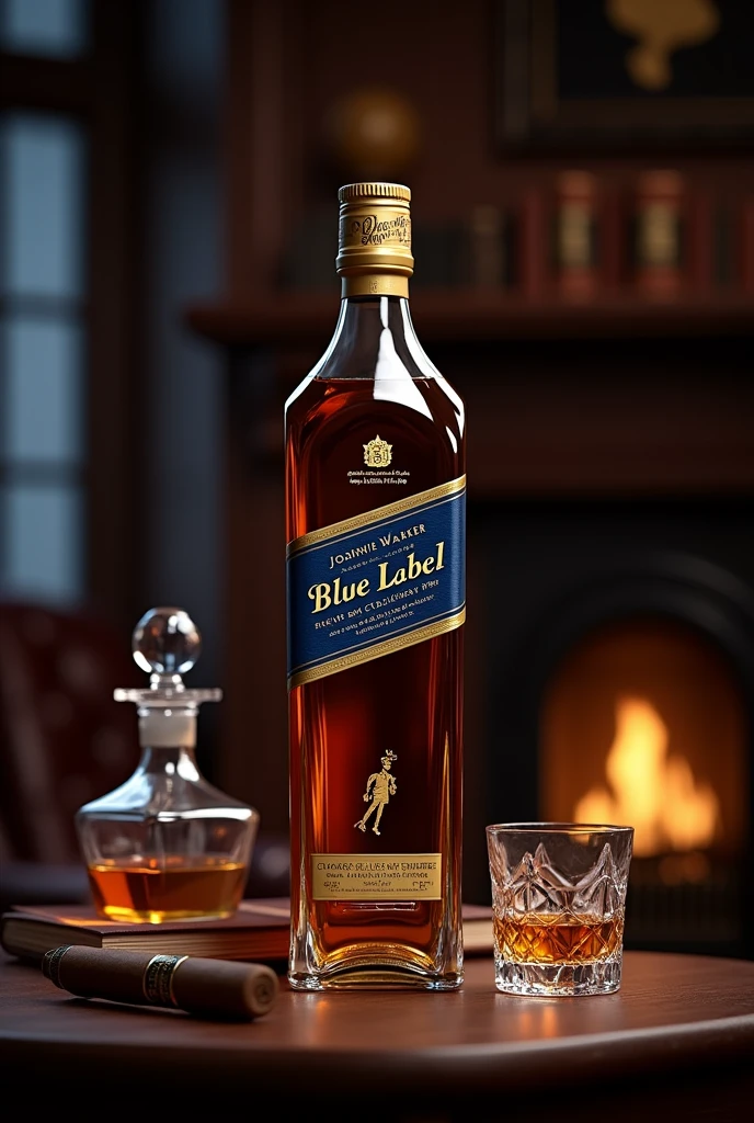 Whisky blue label de jhonny walker