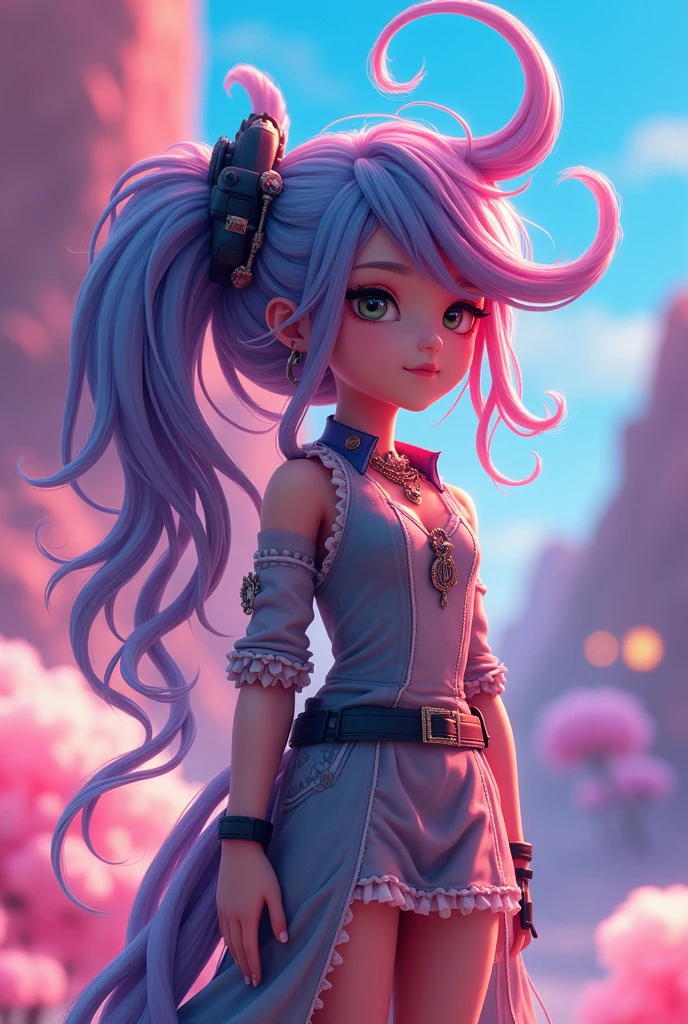Create a Roblox avatar with unrealistic lin lin hair