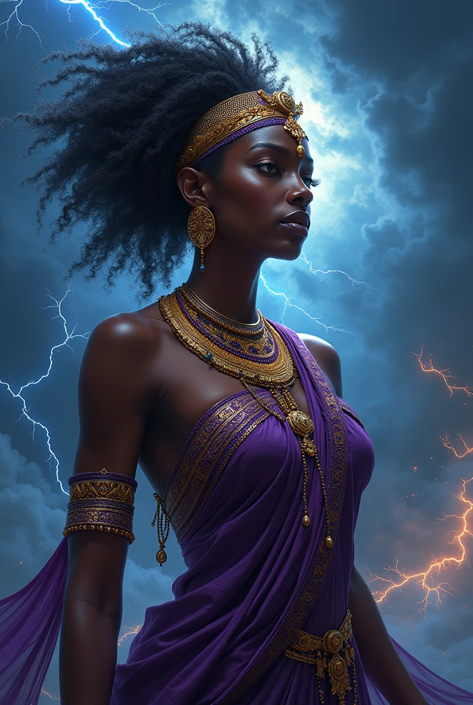 Create African Goddess Iansa iPhone Wallpaper 