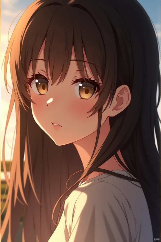 Realistic Shina Mahiru Anime Character