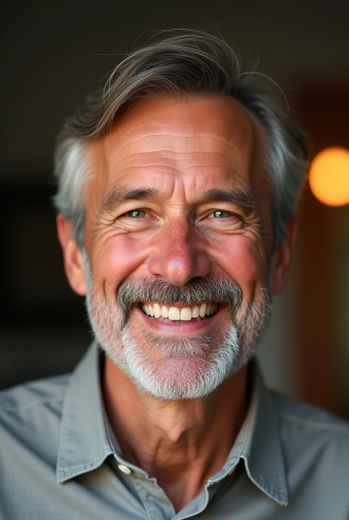 picture of 44 year old father smiling