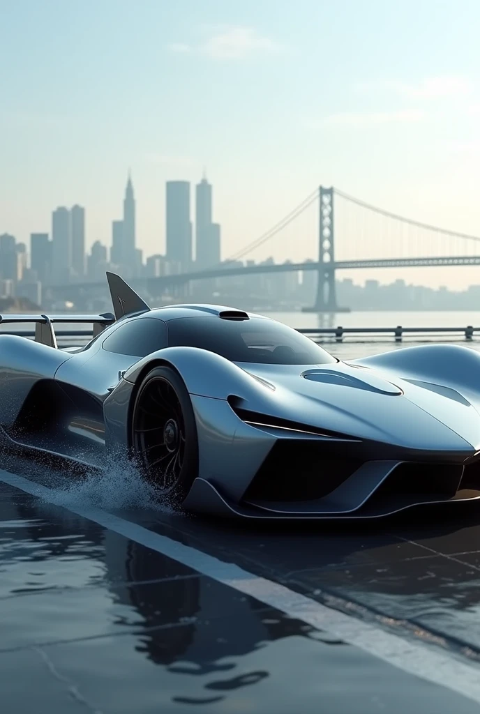 Create a car with the look of a shark