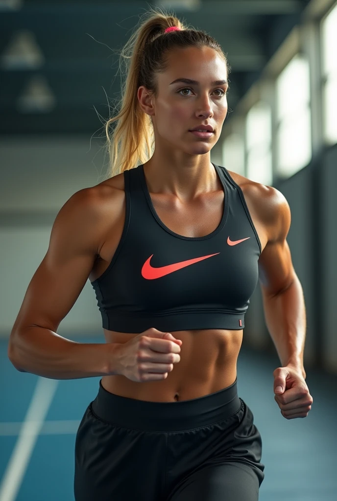 Brooke monk in Nike pros