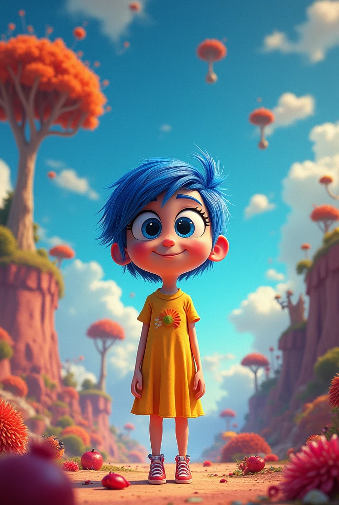 Creat an image name  with "Mckale @ 6" inside out movie theme