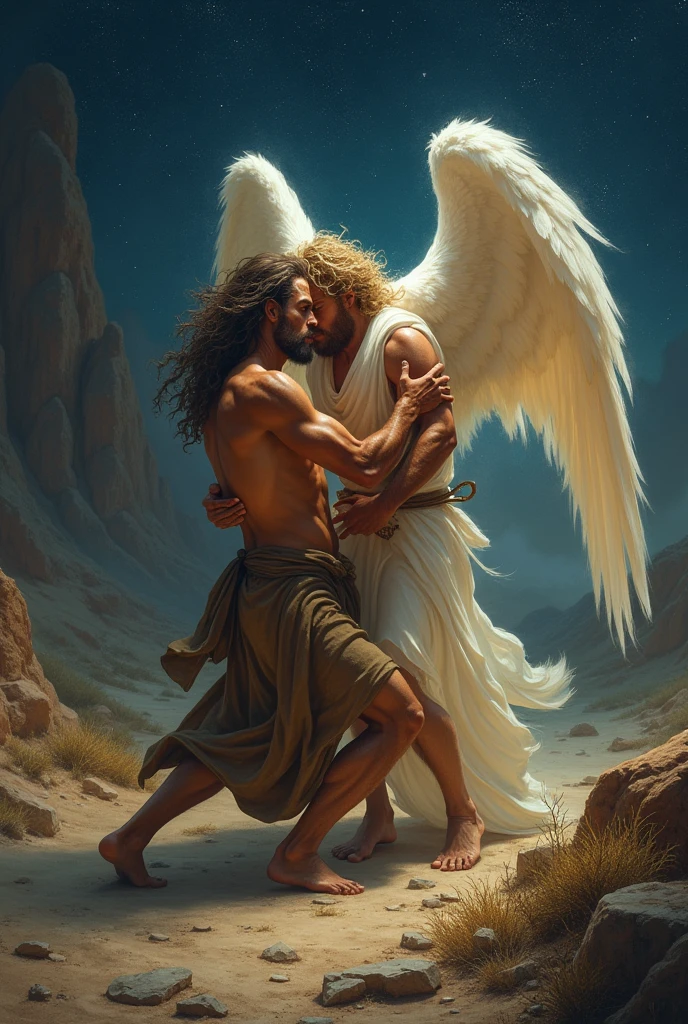 
Jacob asking the angel to come up
