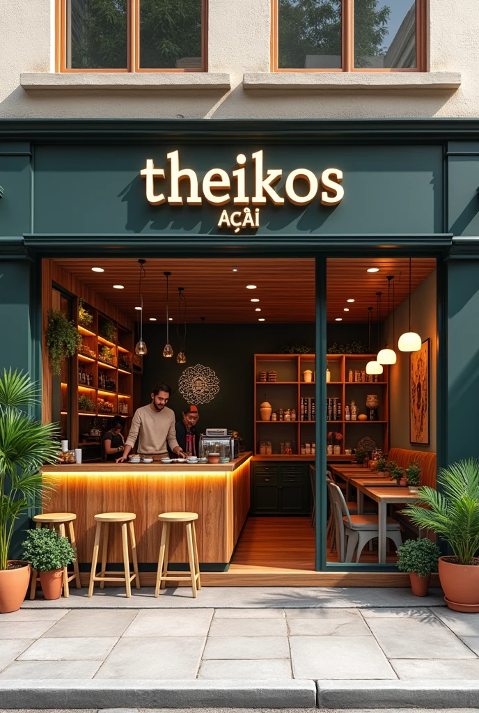 store named Theikos Açaí