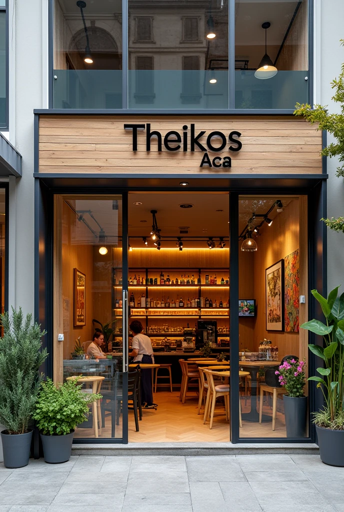 store named Theikos Açaí