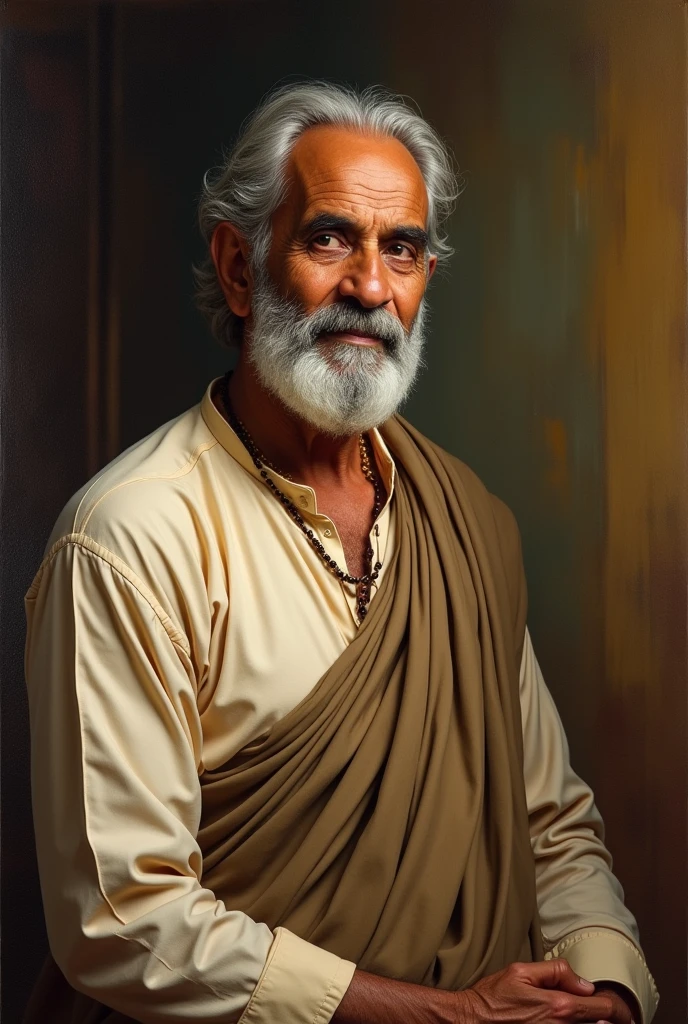 A head of the Indian family