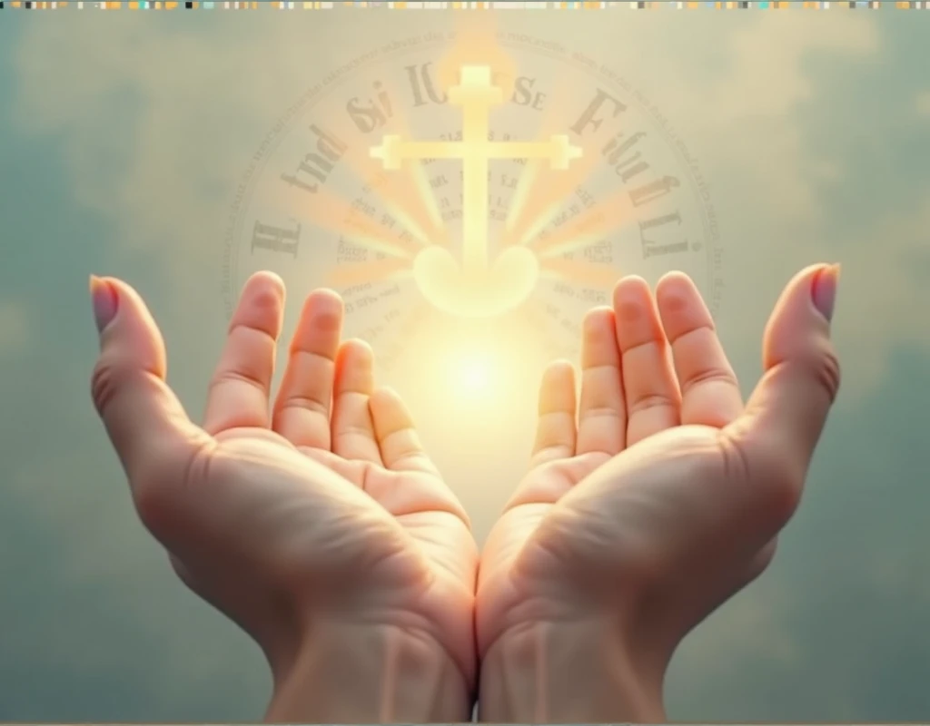 A digital art thumbnail for a YouTube video on the topic of Salmos 103:3, using psychological triggers to captivate the viewer's attention. The thumbnail should have a clean, eye-catching design that conveys a sense of healing, restoration, and God's blessings.
Key elements to include:
Curiosity trigger: Use an intriguing visual or text that creates a 'knowledge gap', making the viewer curious to click and learn more.
Benefit focus: Highlight the tangible benefits the viewer can expect to receive, such as forgiveness, healing, or renewal.
Authoritative design: Use stylized biblical imagery, typography, or symbolic elements to establish a sense of spiritual authority and credibility.
Emotional appeal: Evoke positive emotions like hope, peace, or gratitude through the composition and color palette.
Call-to-action: Include a subtle yet compelling call-to-action, such as 'Discover the Power of Salmos 103:3' or 'Unleash God's Blessings'.
The overall tone should be inspirational, uplifting, and aligned with the transformative message of Salmos 103:3. Please generate a high-quality digital art thumbnail that will capture the viewer's attention and drive them to click through to the video.