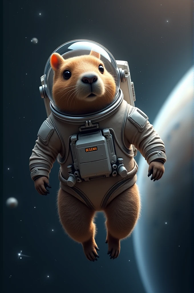 Astronaut capybara