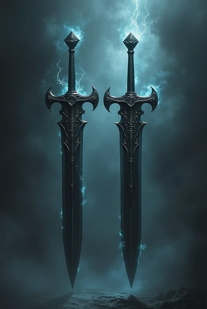 Two swords with dark energy