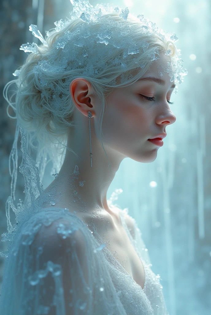 creates the name brunella. This name has the texture of melting ice
