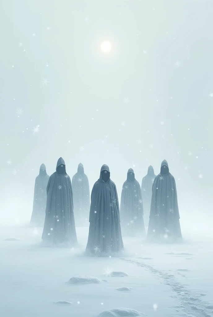 I want the sentence " the snow society" as a written title