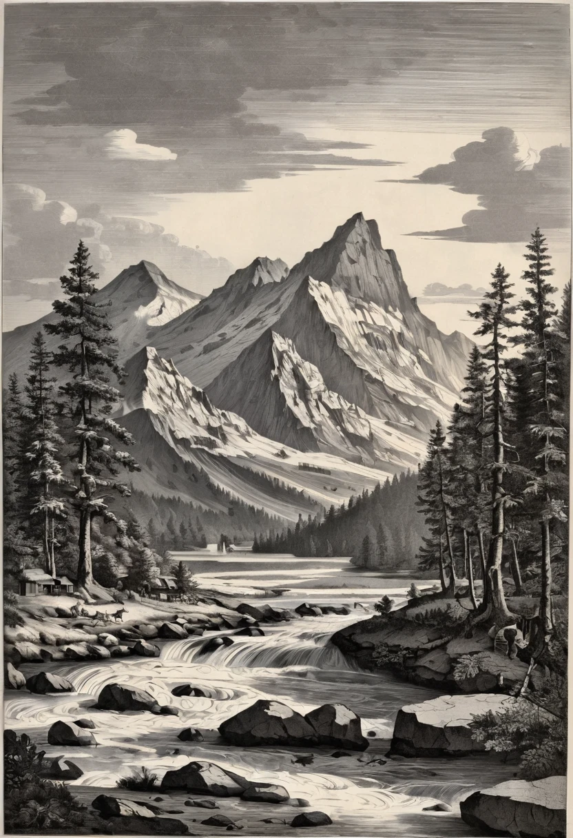 Old engraving