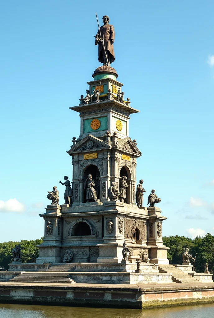 Create for me a monument that would be historic in Belém do Pará