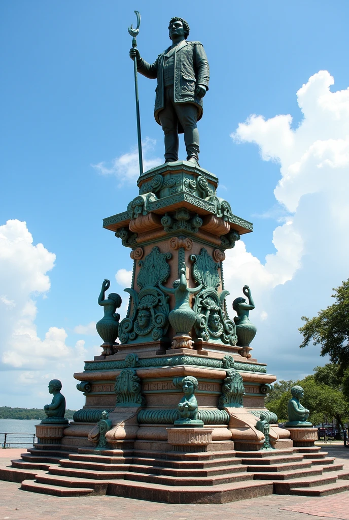 Create for me a monument that would be historic in Belém do Pará