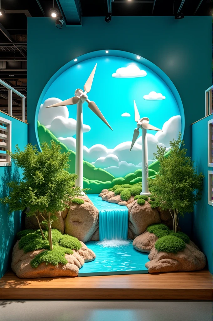 Create a decoration for a project on the theme of Renewable Energy
